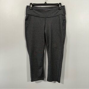GAP Gray Active Workout Leggings Size Large